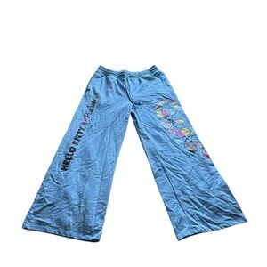 Hello Kitty blue sweatpants